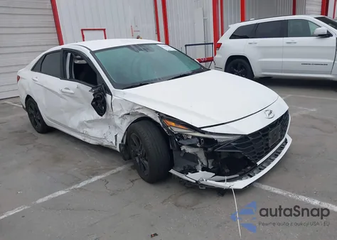 2023 Hyundai Elantra Blue z USA, uszkodzony, nr VIN KMHLM4AJ7PU047007